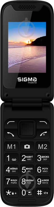 Мобильный телефон Sigma mobile X-style 241 Snap black 4827798524718 - фото 2