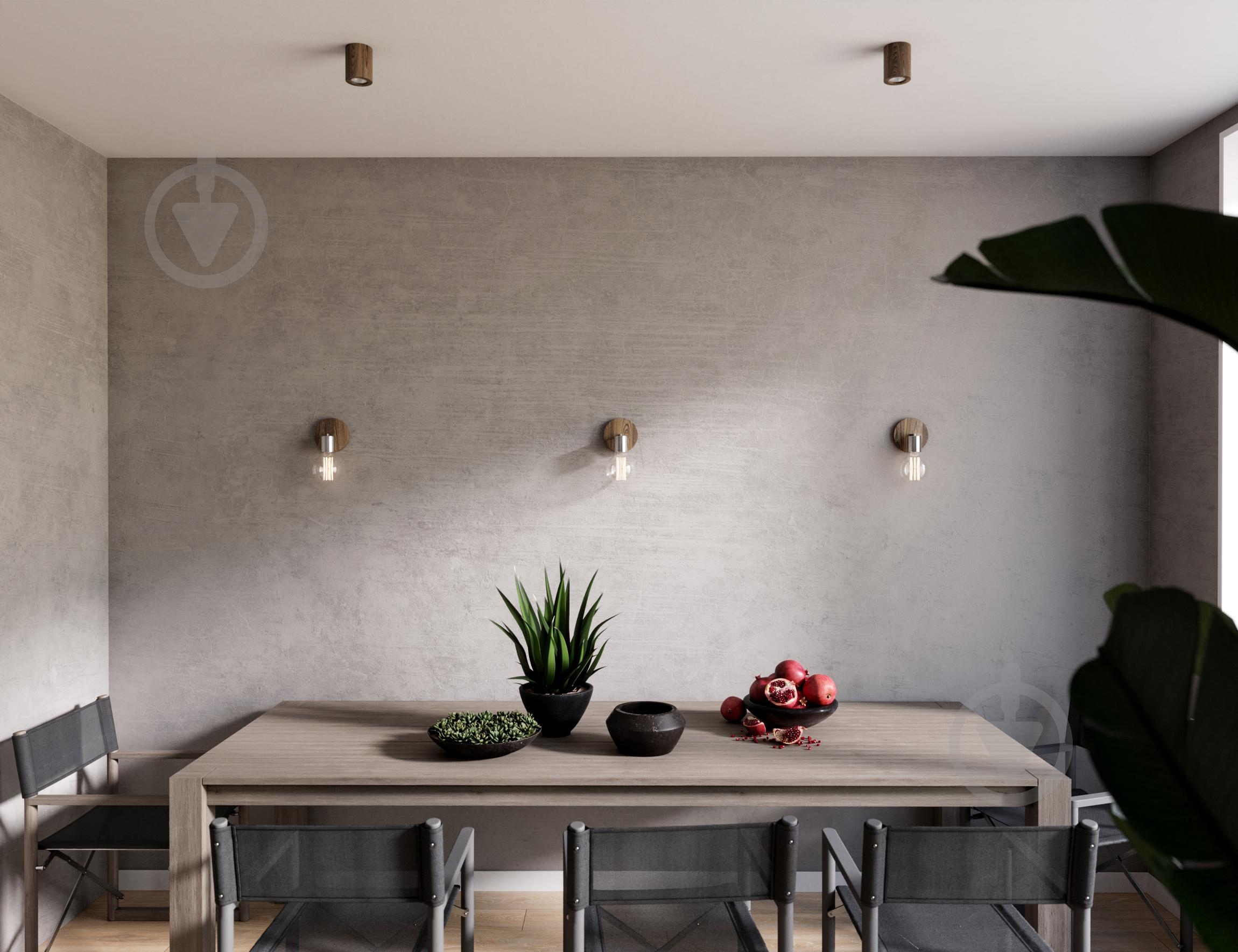 ВИТРИНА! Светильник точечный Iterna Ceiling LW009 цилиндр 30 Вт GU5.3 дерево - фото 5
