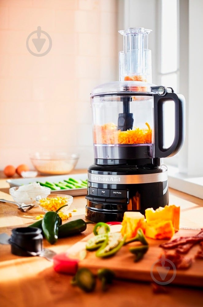 Кухонний комбайн KitchenAid 5KFP0719EOB 1,7 л чорний - фото 13