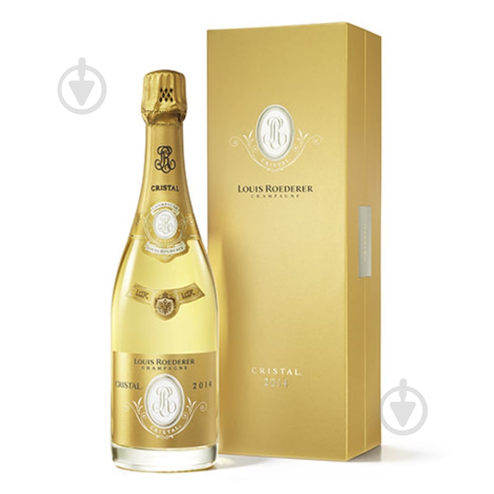Шампанское Louis Roederer Cristal 2014 в коробке 0,75 л - фото 1 Шампанское Louis Roederer Cristal 2014 в коробке 0,75 л - фото 1