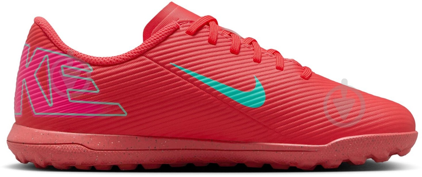 Сороконожки Nike Jr. Mercurial Vapor 16 Club FQ8287-800 р.34 розовый - фото 2 Сороконожки Nike Jr. Mercurial Vapor 16 Club FQ8287-800 р.34 розовый - фото 2