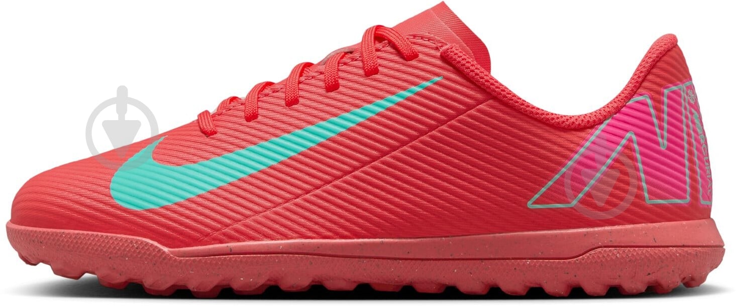 Сороконожки Nike Jr. Mercurial Vapor 16 Club FQ8287-800 р.34 розовый - фото 3 Сороконожки Nike Jr. Mercurial Vapor 16 Club FQ8287-800 р.34 розовый - фото 3