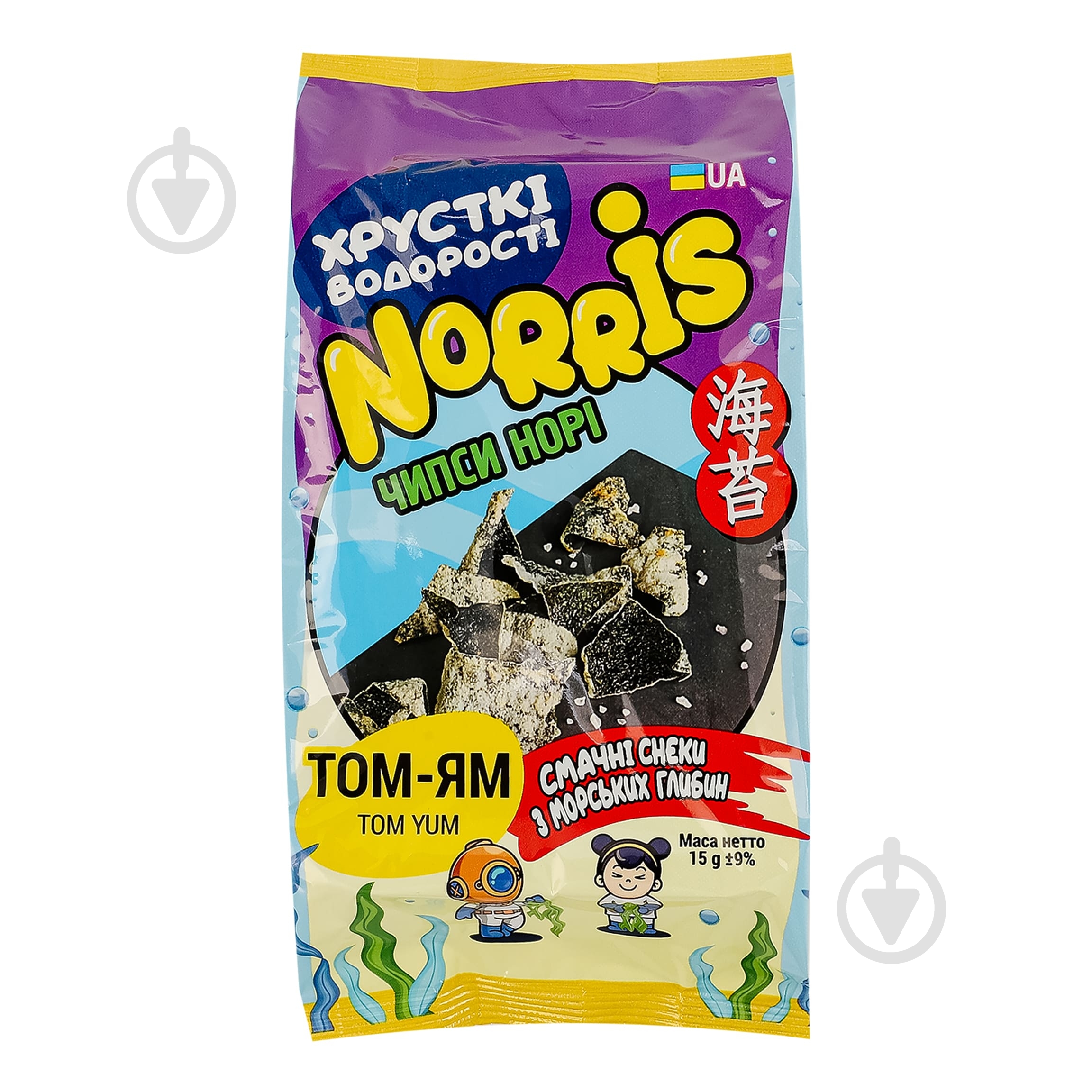 Чипсы NORRIS нори том-ям 4820265550500 - фото 1