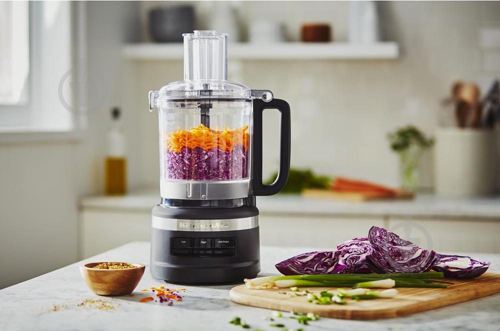 Кухонний комбайн KitchenAid 5KFP0919EBM матовий чорний - фото 6