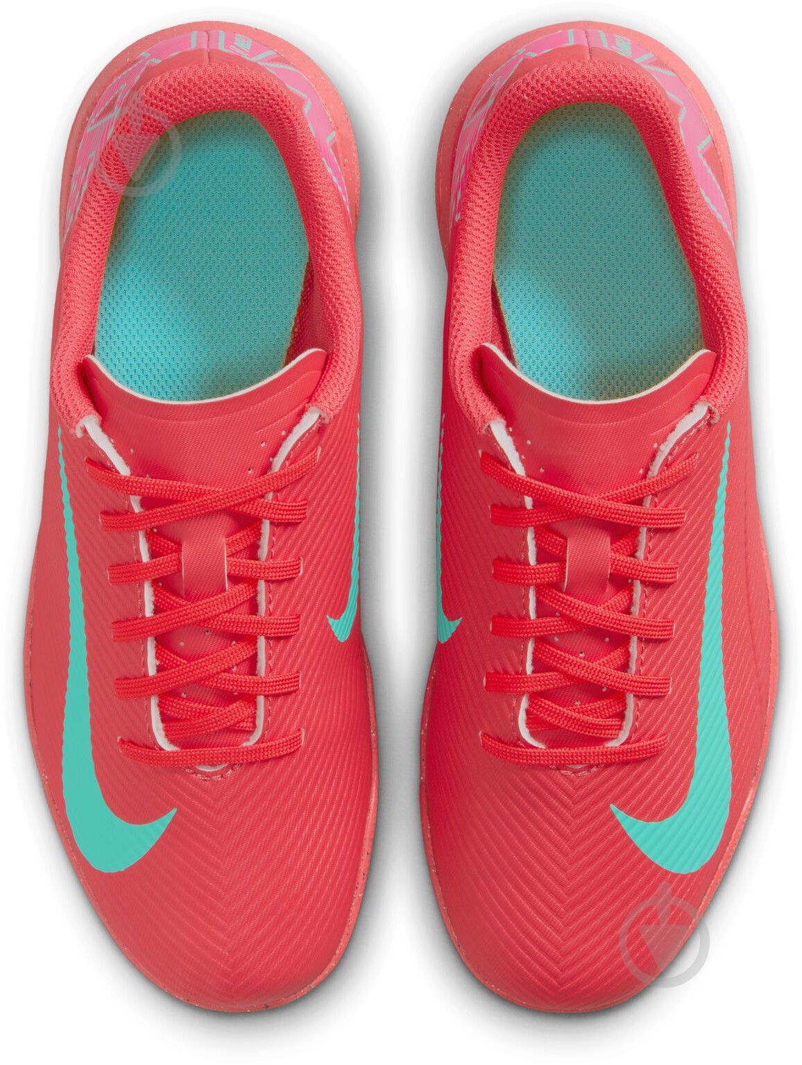 Сороконожки Nike Jr. Mercurial Vapor 16 Club FQ8287-800 р.35,5 розовый - фото 7 Сороконожки Nike Jr. Mercurial Vapor 16 Club FQ8287-800 р.35,5 розовый - фото 7