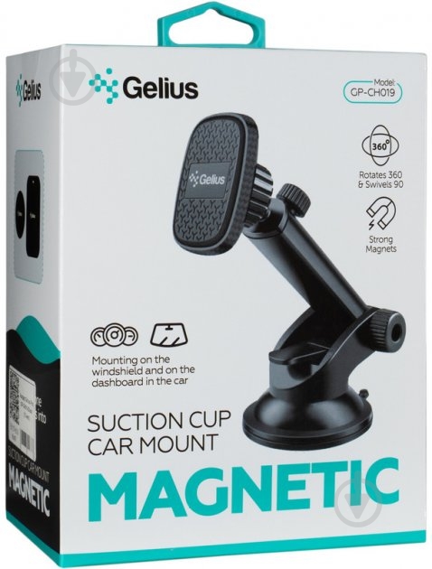 Автодержатель Gelius Pro GP-CH019 черный - фото 17