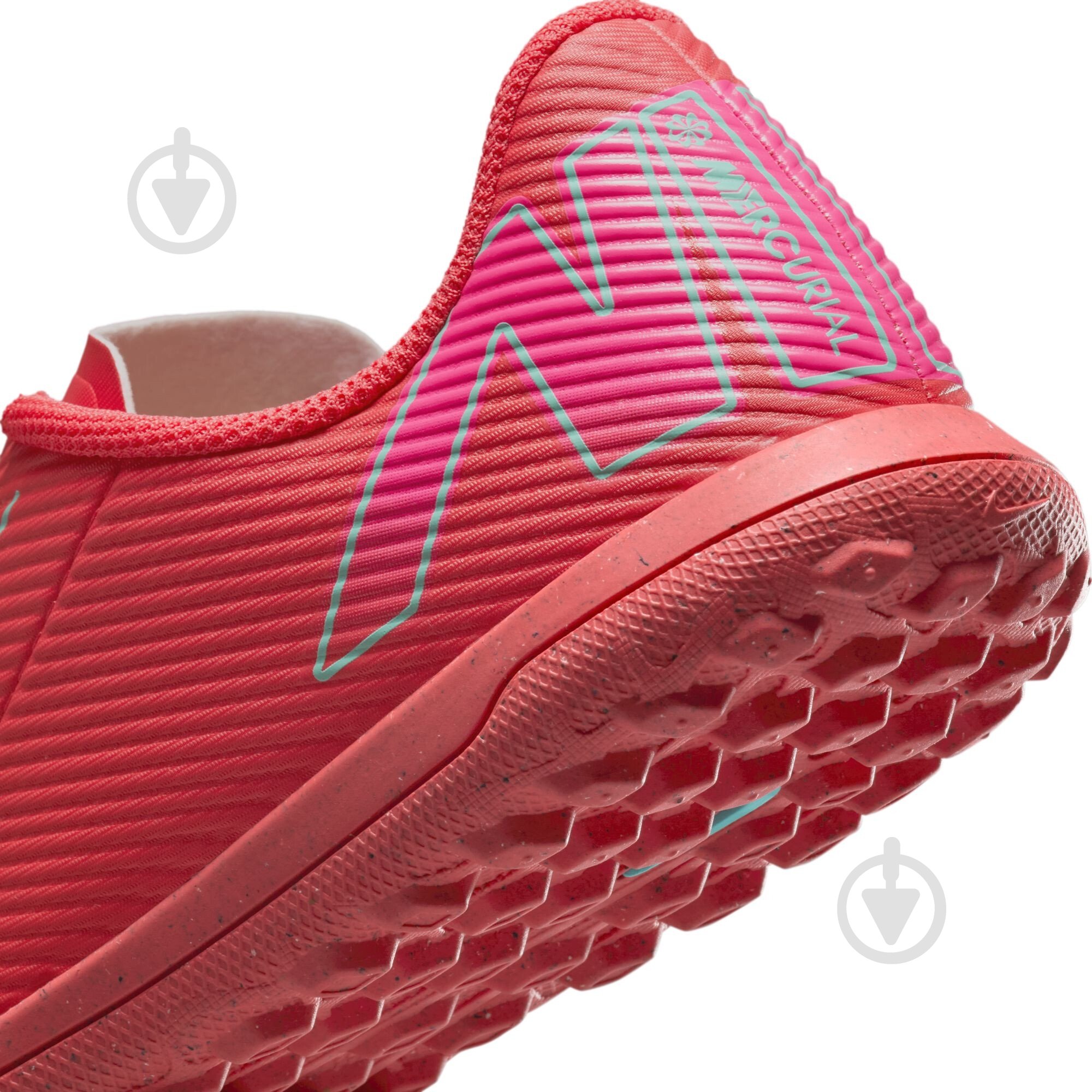 Сороконожки Nike Jr. Mercurial Vapor 16 Club FQ8287-800 р.33,5 розовый - фото 10 Сороконожки Nike Jr. Mercurial Vapor 16 Club FQ8287-800 р.33,5 розовый - фото 10