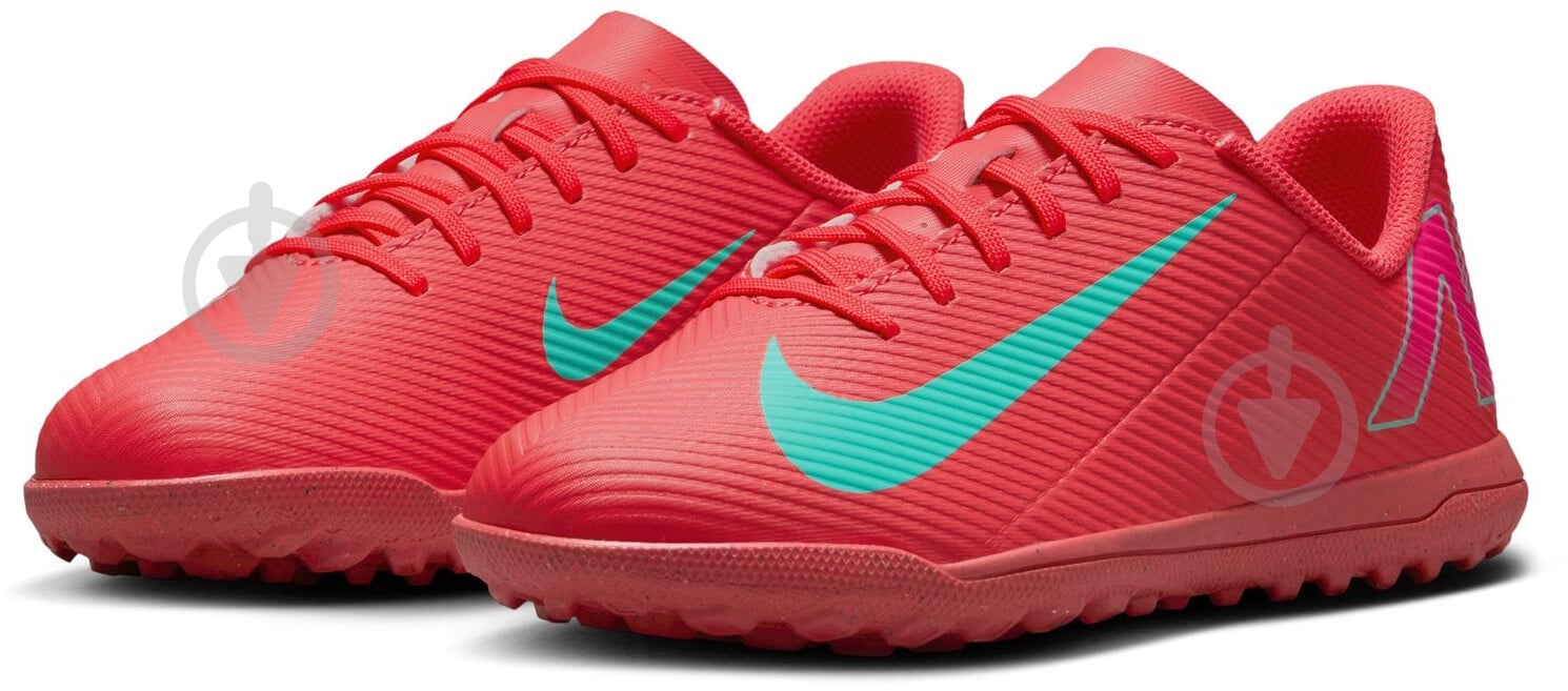 Сороконожки Nike Jr. Mercurial Vapor 16 Club FQ8287-800 р.33,5 розовый - фото 5 Сороконожки Nike Jr. Mercurial Vapor 16 Club FQ8287-800 р.33,5 розовый - фото 5