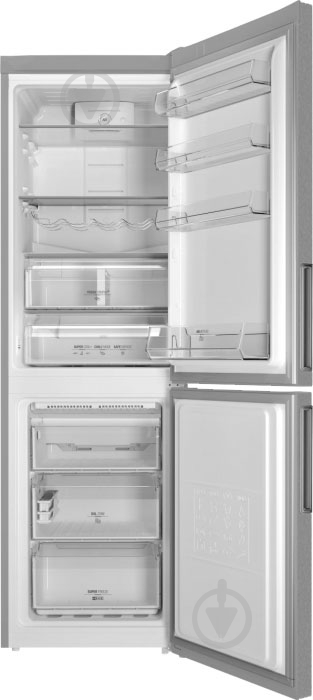 Холодильник Hotpoint XH8 T1O X - фото 2