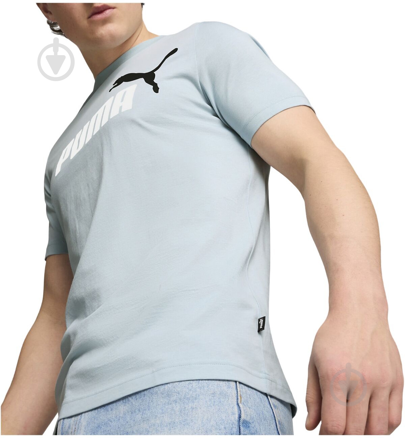 Футболка Puma Essentials+ 58675926 р.M голубой - фото 4