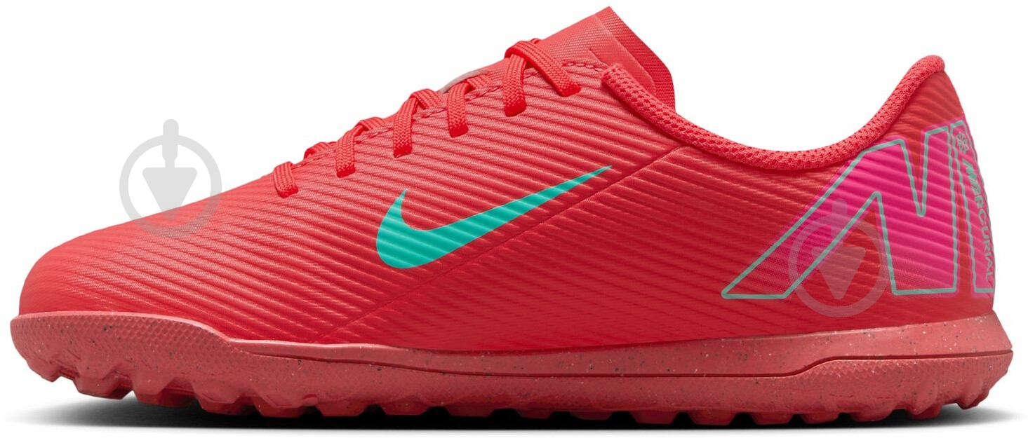 Сороконожки Nike Jr. Mercurial Vapor 16 Club FQ8287-800 р.37,5 розовый - фото 4 Сороконожки Nike Jr. Mercurial Vapor 16 Club FQ8287-800 р.37,5 розовый - фото 4
