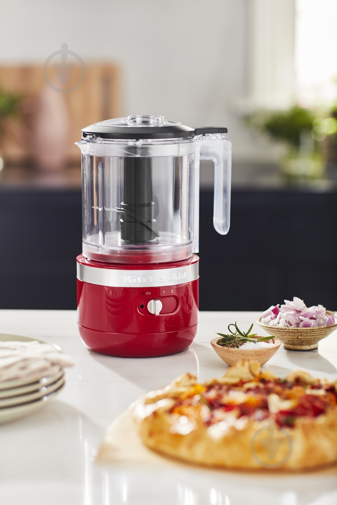 Кухонний комбайн KitchenAid 5KFCB519EER червоний бездротовий - фото 9