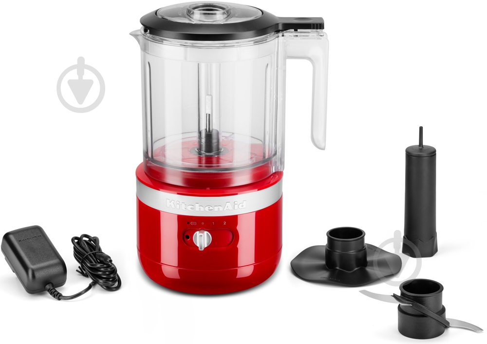 Кухонний комбайн KitchenAid 5KFCB519EER червоний бездротовий - фото 6