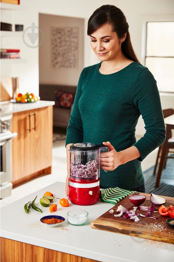 Кухонний комбайн KitchenAid 5KFCB519EER червоний бездротовий - фото 7