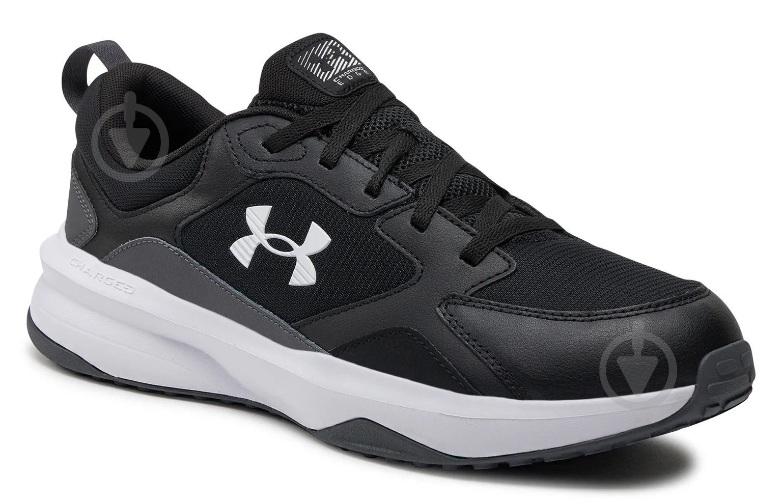 Кросівки чоловічі демісезонні Under Armour UA CHARGED EDGE 3026727-003 р.44,5 чорні - фото 2