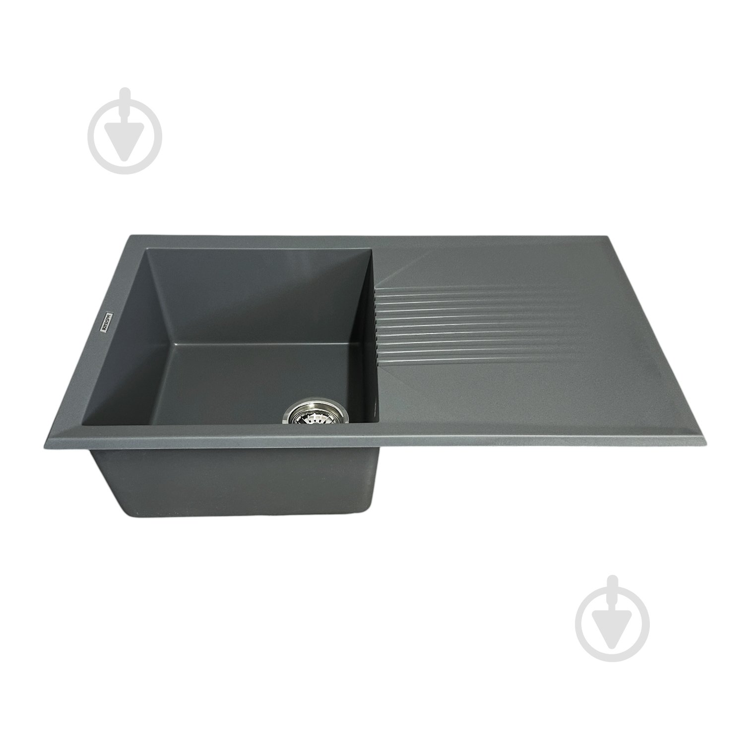 Мойка для кухни ScandiSPA Hygge 850 серый с сифоном - фото 3