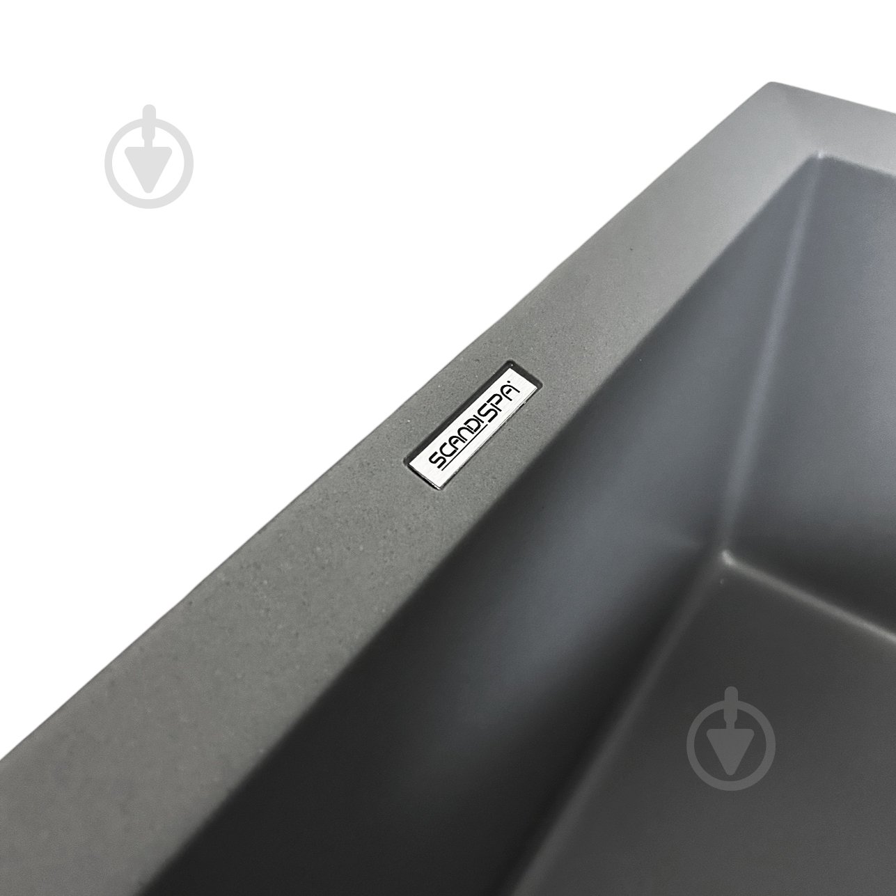 Мойка для кухни ScandiSPA Hygge 850 серый с сифоном - фото 5