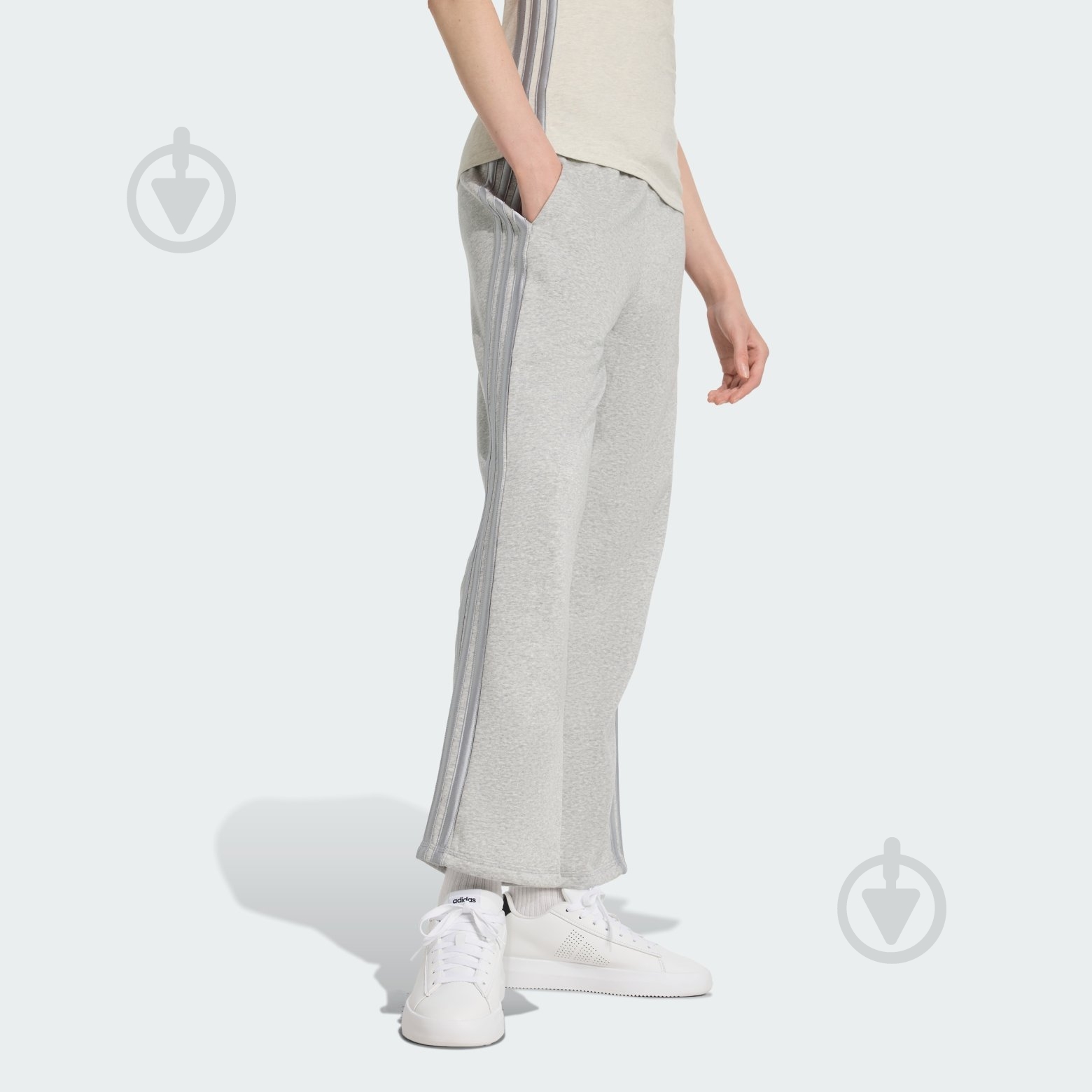 Штани Adidas W Hol Fl Pt JM1888 р. L сірий - фото 3 Штани Adidas W Hol Fl Pt JM1888 р. L сірий - фото 3