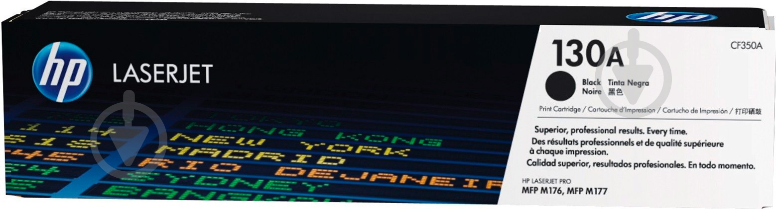 Картридж HP  130A Black CF350A черный CF350A - фото 1