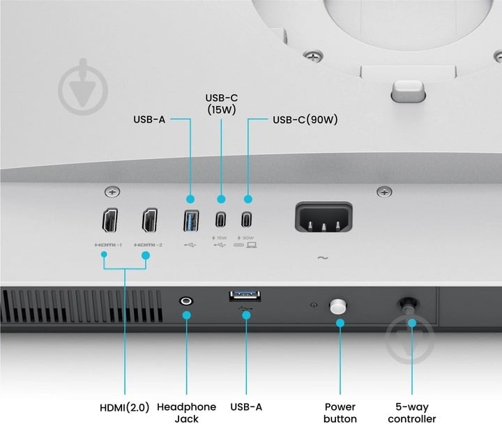 Монитор BenQ MA270U Silver 27" (9H.LMWLB.QBE) - фото 5