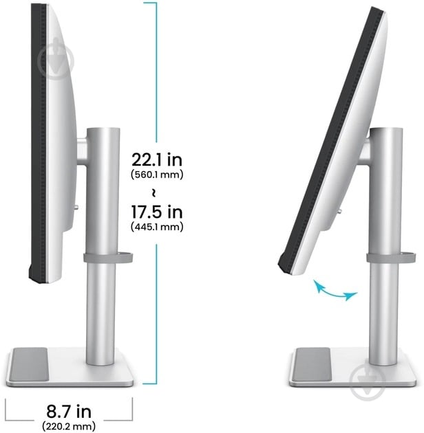 Монитор BenQ MA270U Silver 27" (9H.LMWLB.QBE) - фото 6