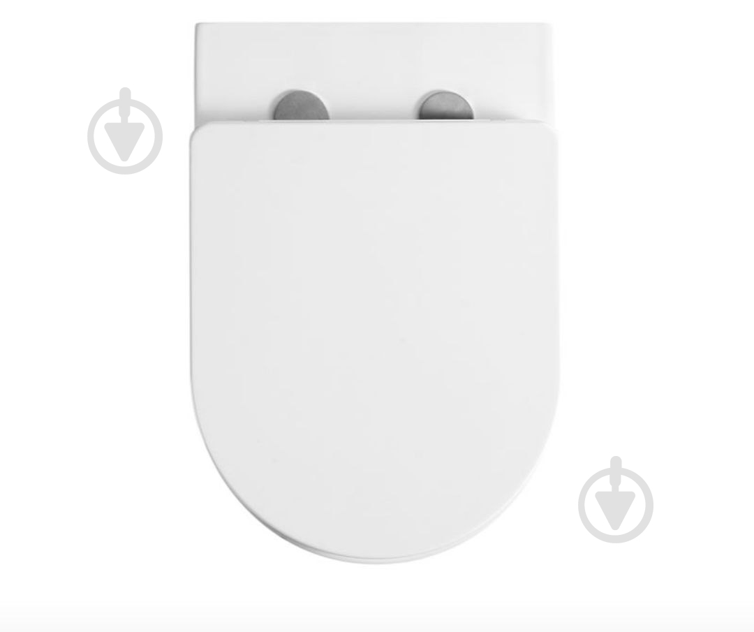 Унітаз підвісний ScandiSPA RAN Rimless з дюропластовим сидінням Soft-Close Slim 53.5x36x36 см - фото 3