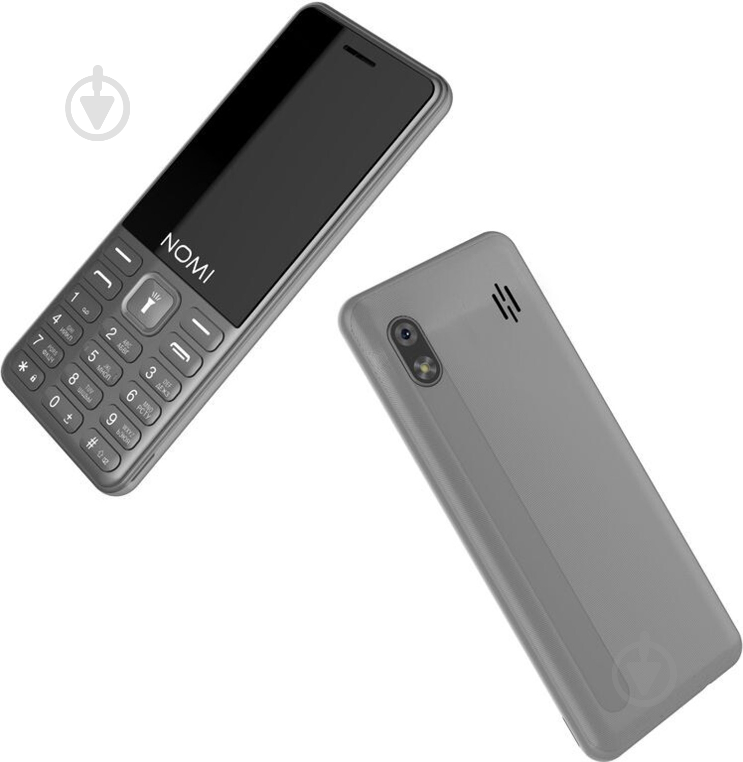 Мобильный телефон Nomi i2840 grey 873264 - фото 6