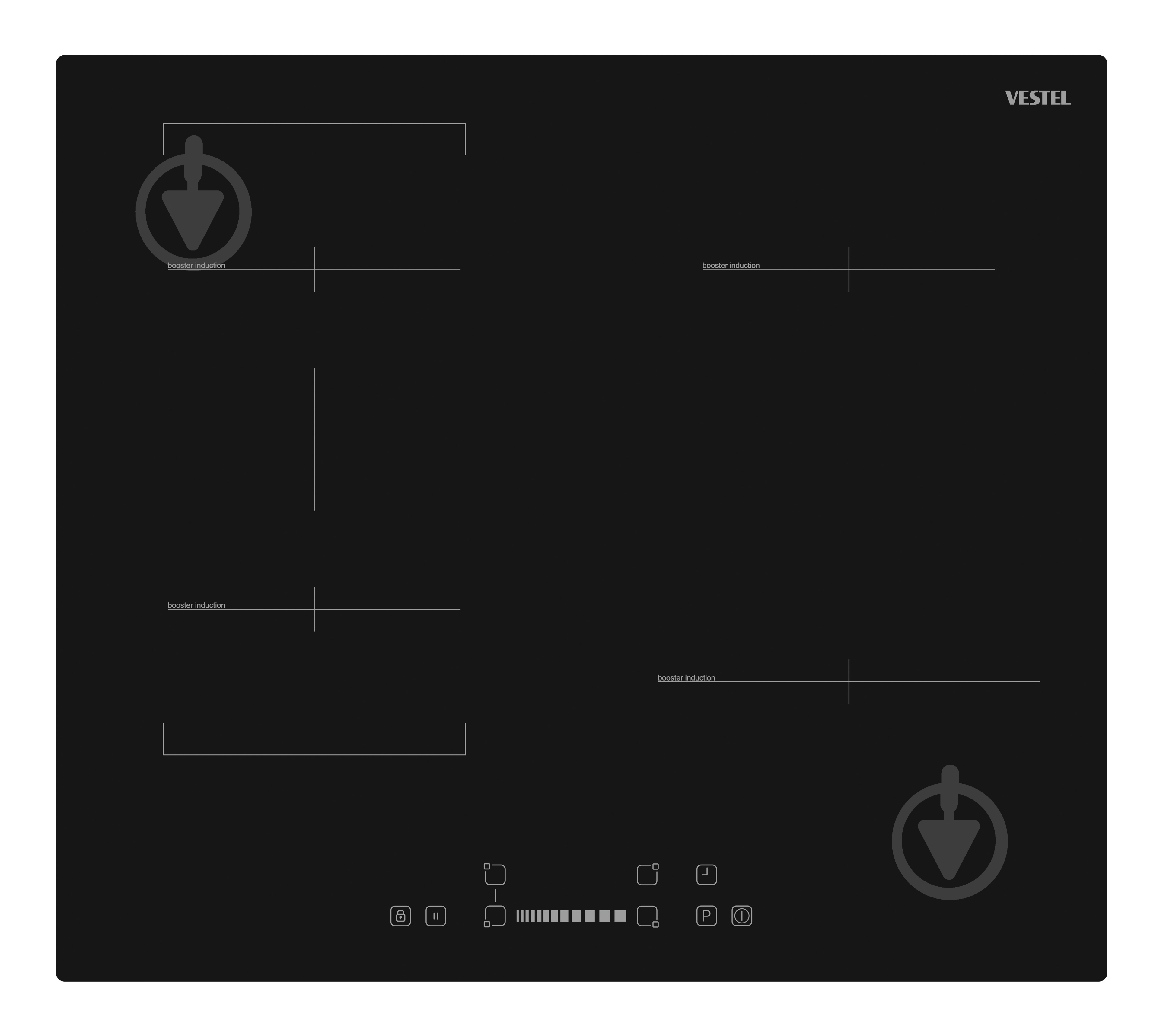 Варочная поверхность индукционная Vestel AOB-6420 Induction - фото 1