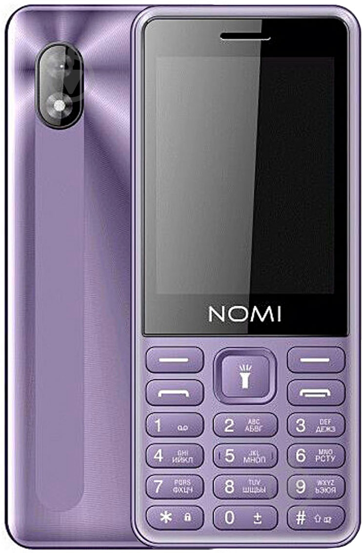 Мобильный телефон Nomi i2840 lavender 873265 - фото 1