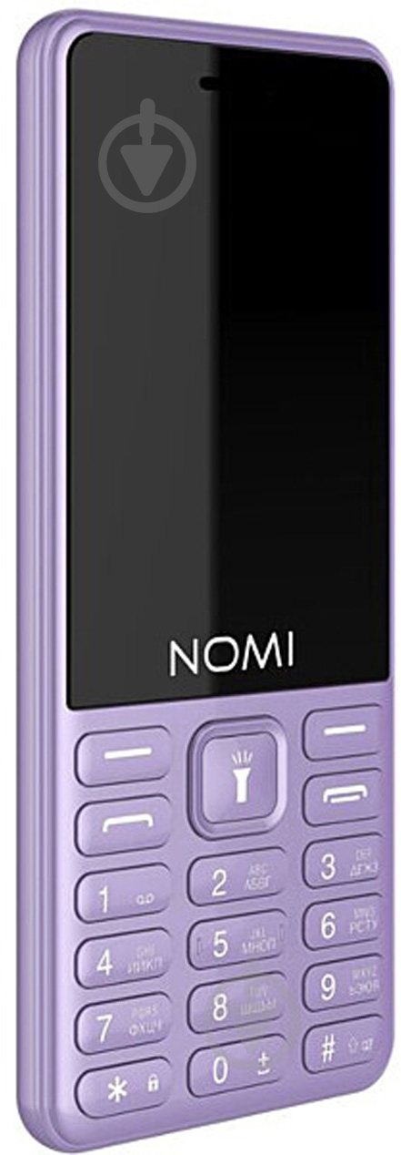 Мобильный телефон Nomi i2840 lavender 873265 - фото 2