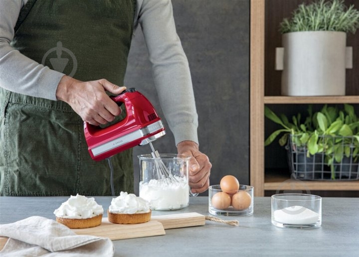 Міксер KitchenAid 5KHM9212EER червоний - фото 11