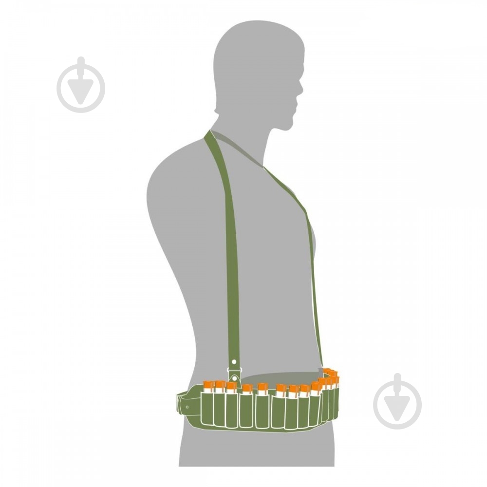 Пояс Acropolis патронташ ПП-1бн - фото 2