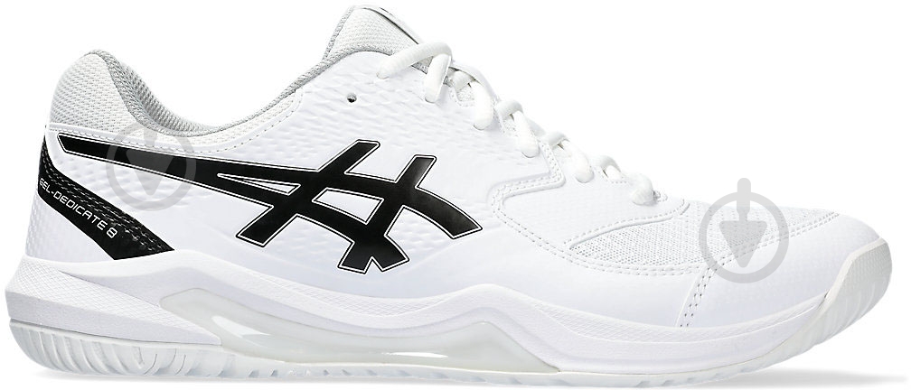 Кроссовки мужские демисезонные Asics GEL-DEDICATE 8 1041A408-101 р.45 белые - фото 2