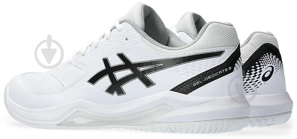 Кроссовки мужские демисезонные Asics GEL-DEDICATE 8 1041A408-101 р.45 белые - фото 4
