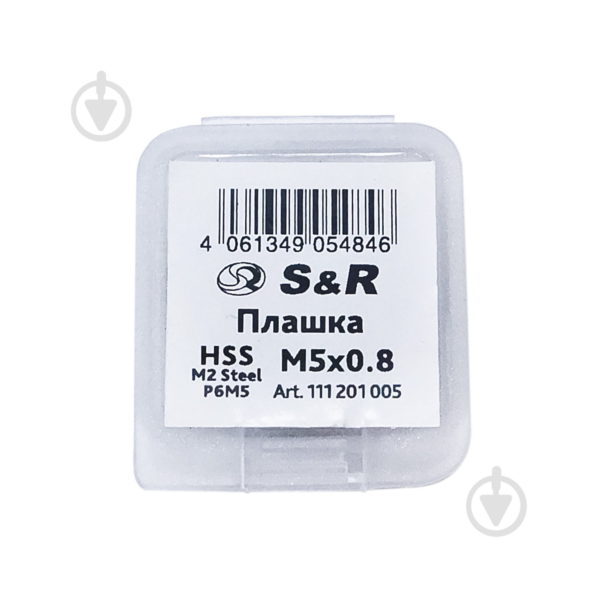 Плашка S&R М5х0.8 мм 6g HSS R6M5 111201005 - фото 3 Плашка S&R М5х0.8 мм 6g HSS R6M5 111201005 - фото 3