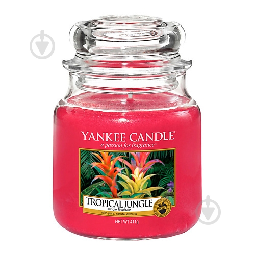 Свеча ароматическая Yankee Candle Tropical Jungle 411 г - фото 1