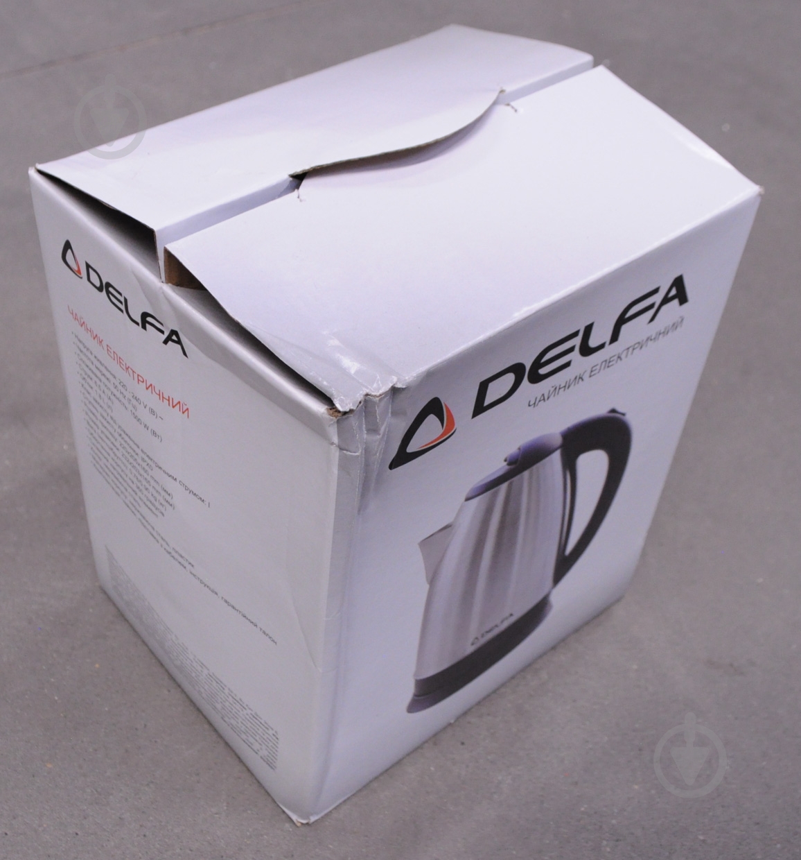 УЦЕНКА! Электрочайник Delfa 3401 X (УЦ №83) - фото 2 УЦЕНКА! Электрочайник Delfa 3401 X (УЦ №83) - фото 2