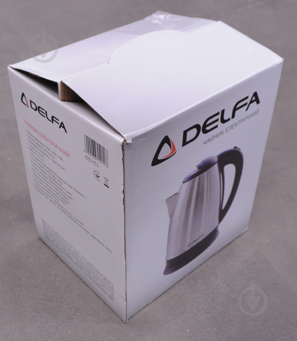 УЦЕНКА! Электрочайник Delfa 3401 X (УЦ №83) - фото 3 УЦЕНКА! Электрочайник Delfa 3401 X (УЦ №83) - фото 3