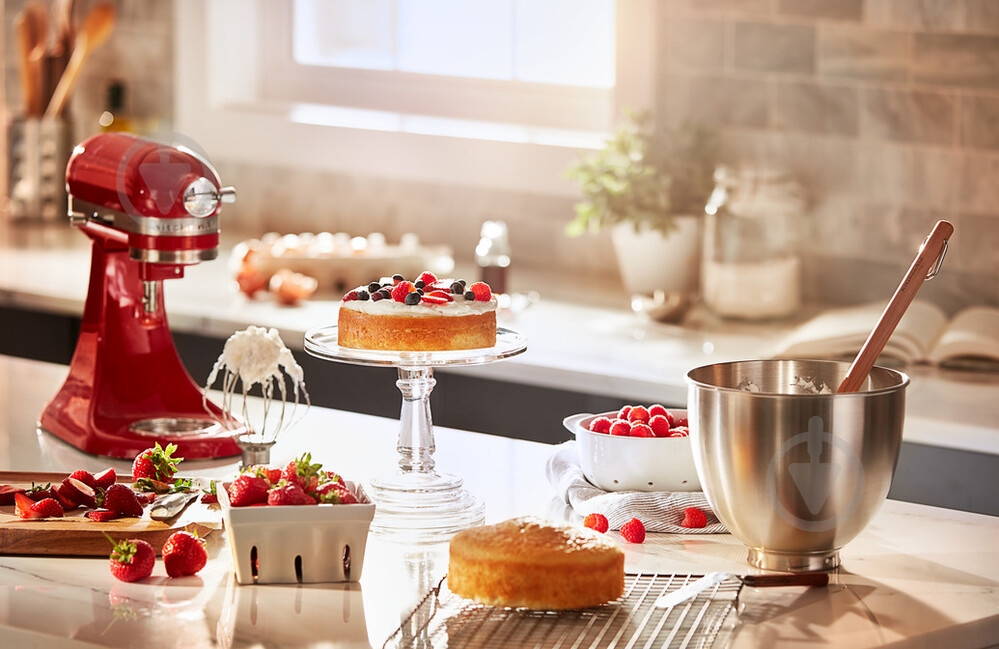 Кухонна машина KitchenAid Artisan Mini 5KSM3311XEER з відкидним блоком червоний - фото 9
