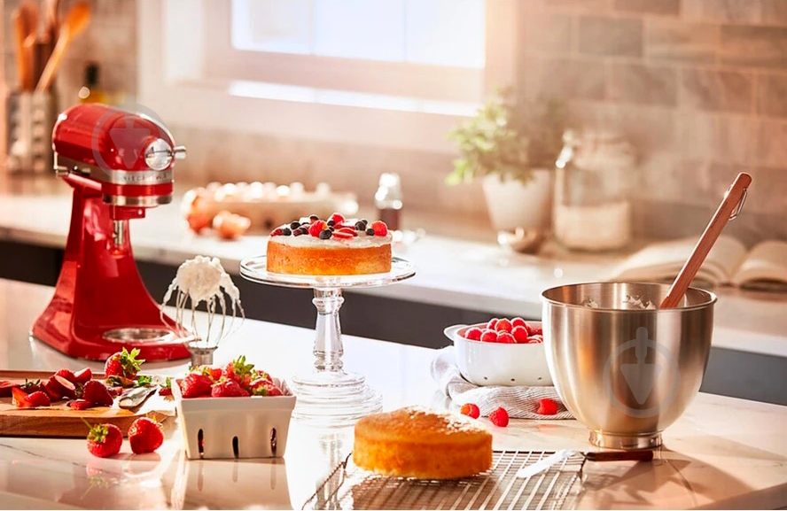 Кухонна машина KitchenAid Artisan Mini 5KSM3311XEER з відкидним блоком червоний - фото 15
