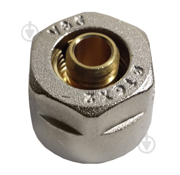 Адаптер V&G VALOGIN для полимерных труб 16x2,0х3/4” VG-801201 - фото 1 Адаптер V&G VALOGIN для полимерных труб 16x2,0х3/4” VG-801201 - фото 1