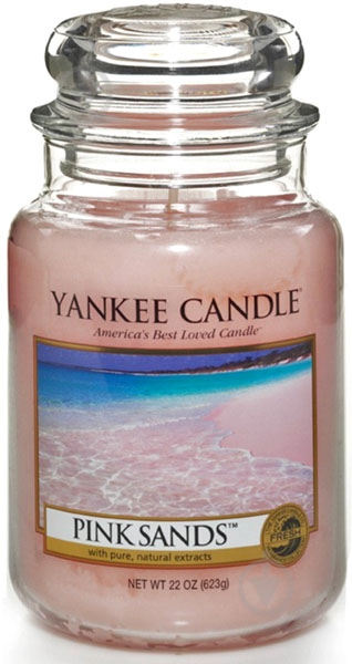 Свеча ароматическая Yankee Candle Pink Sands 623 г - фото 1