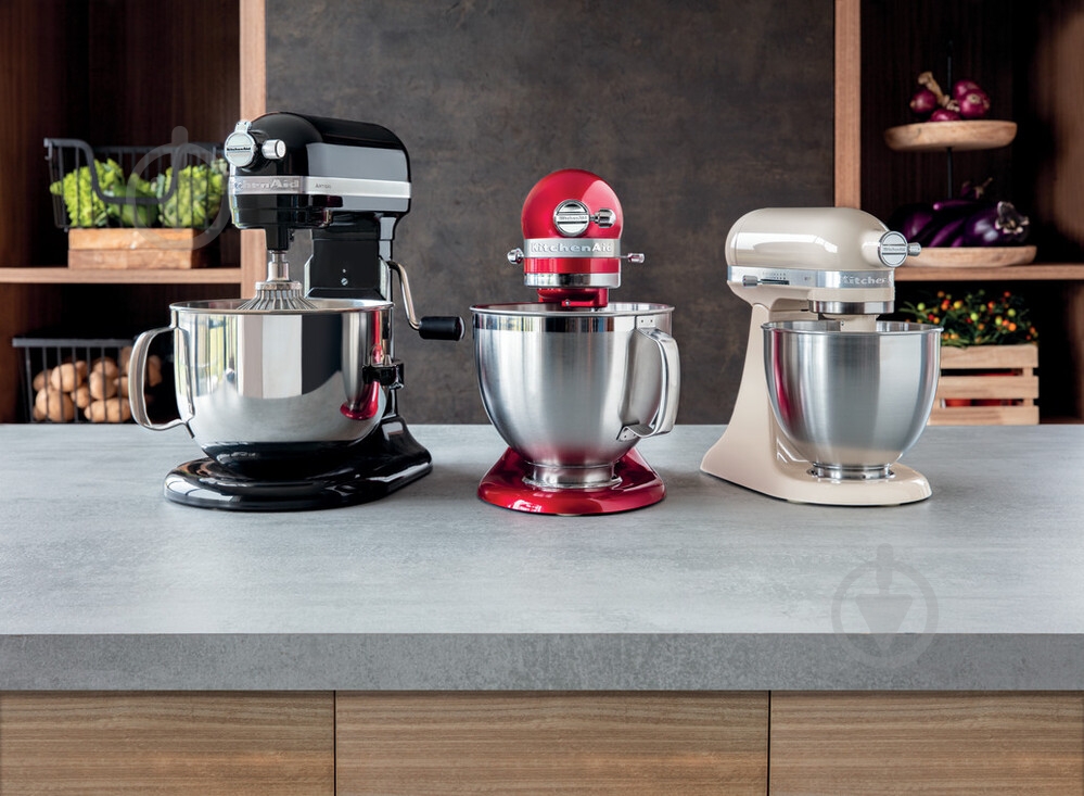 Кухонна машина KitchenAid Artisan MINI 3,3 л 5KSM3311XEAC з відкидним блоком кремовий - фото 7
