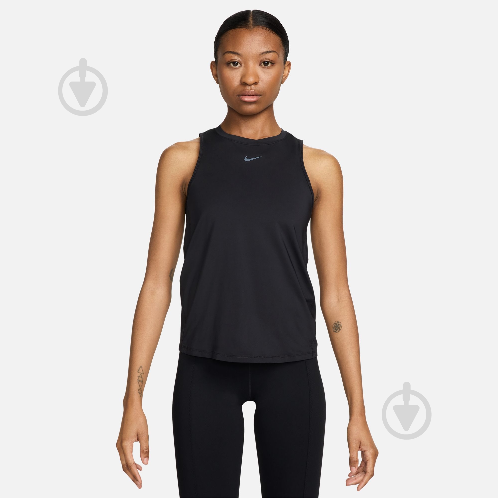 Майка Nike W NK ONE CLASSIC DF TANK FN2808-010 р.L черный - фото 1