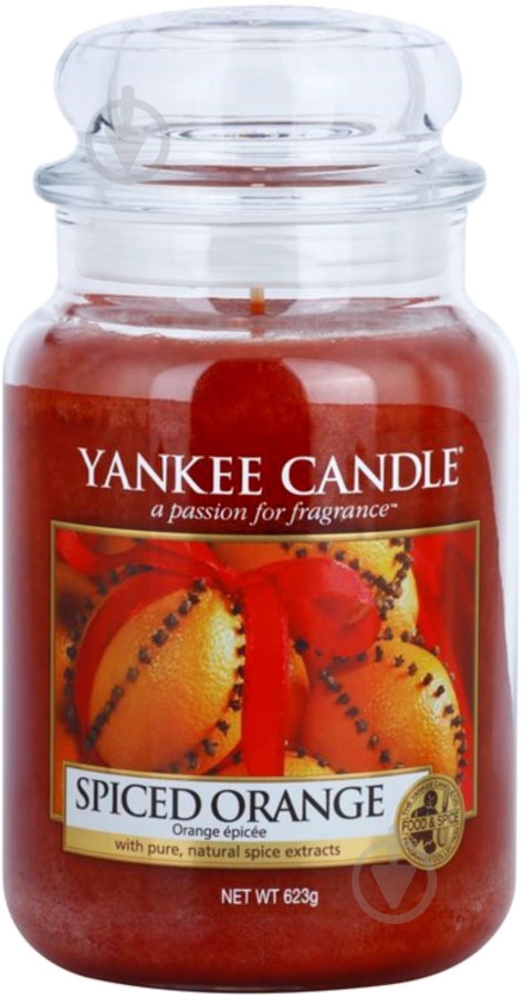 Свеча ароматическая Yankee Candle Spiced Orange 623 г - фото 1 Свеча ароматическая Yankee Candle Spiced Orange 623 г - фото 1