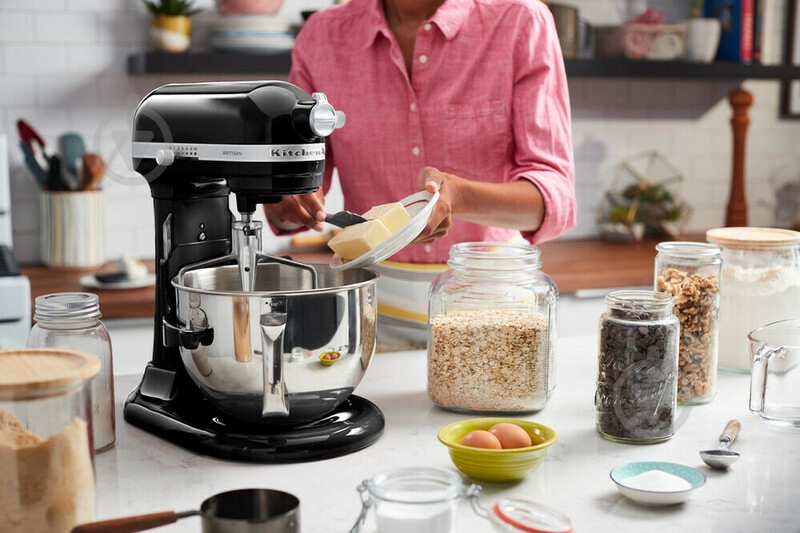 Кухонна машина KitchenAid Artisan 5KSM7580XEOB з підйомною чашею чорний - фото 31