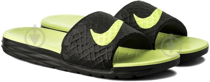Шлепанцы Nike BENASSI SOLARSOFT 705474-070 р.45 черный - фото 1