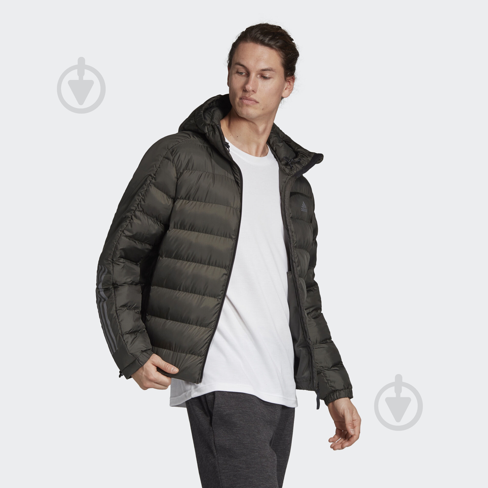 Куртка Adidas ITAVIC 3S 2.0 J DZ1410 р.L зелений - фото 4