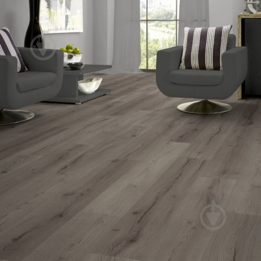 Ламинат Kronotex Advanced V4 серый дуб миллениум 32/АС4/8 мм (D 4175) - фото 2