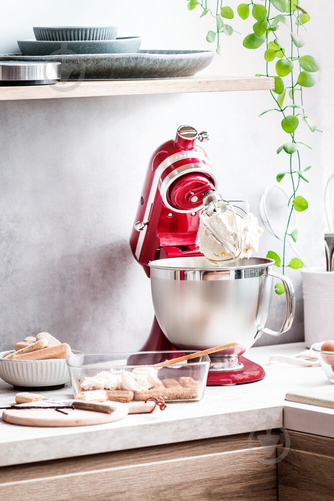 Кухонна машина KitchenAid Artisan 4,8 л 5KSM185PSECA з відкидним блоком карамельне яблуко - фото 9